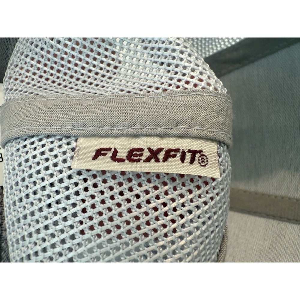 Columbia PFG Flex fit Mesh Hat Gray With Orange Size‎ S/M - Picture 2 of 9